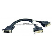 Cable DMS 59 pines macho a DVI dual DVI-I hembra